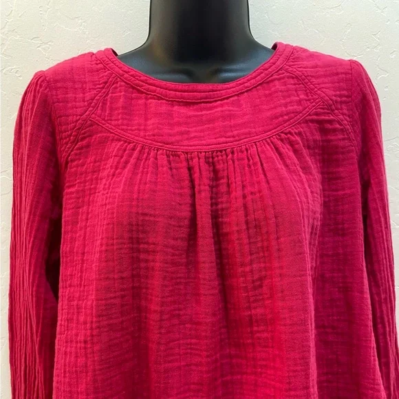 XiRENA Long Sleeve Pink Top Size S - Picture 5 of 11